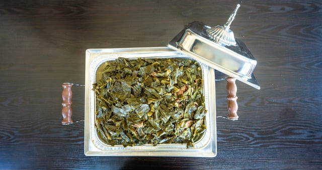 COLLARD GREENS.