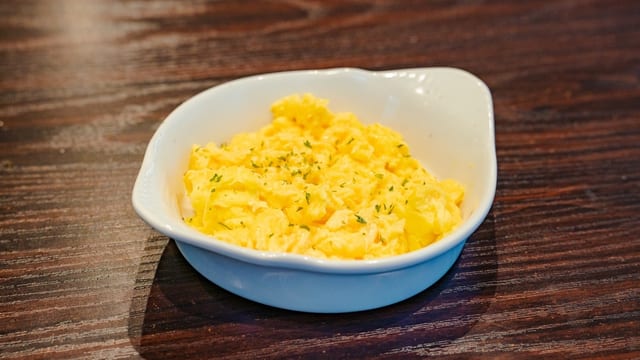 (2) SCRAMBLED EGGS.