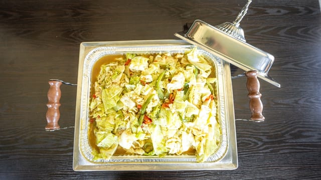 STEAMED CABBAGE.