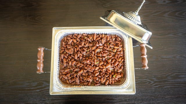 RED BEANS.