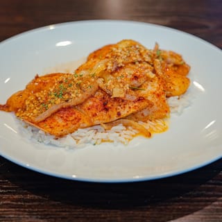 ROSEMARY GLAZED SALMON